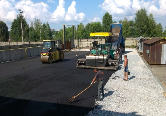 Устройство автодорог в Куровском и Орехово-Зуевском районе